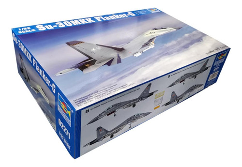 Kit De Maqueta Trumpeter 02271 - Su-30mkk Flanker-g 1:32