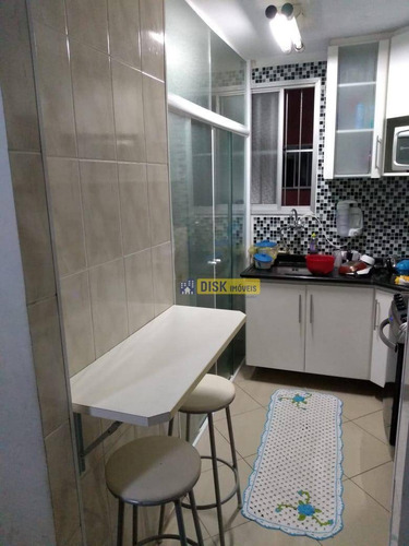 Apartamento Com 2 Dormitórios À Venda, 47 M² Por R$ 215.000 - Santa Terezinha - São Bernardo Do Campo/sp - Ap2038