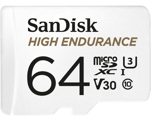 Sandisk 64gb High Endurance Uhs-i Microsdxc Memory Card With