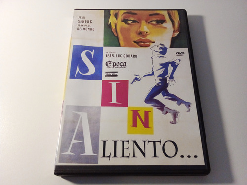 Sin Aliento - Jean Luc Godard - Belmondo, Seberg - Dvd