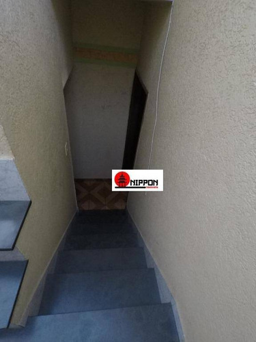 Sobrado Com 3 Dormitórios À Venda Por R$ 470.000 - Parque Continental Ii - Guarulhos/sp - So0294