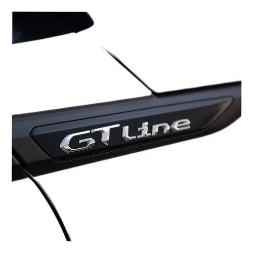 Emblema Gt Line Cromado Metal Tuning Lujo Auto Camioneta