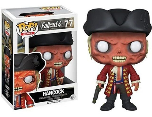 Funko Pop Games: Fallout 4-john Hancock Figura De Acción