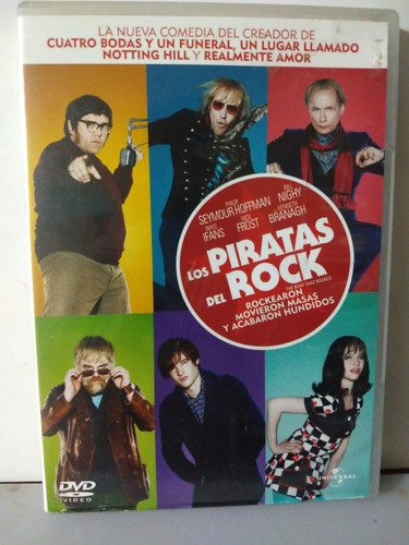 Los Piratas Del Rock  Película Dvd