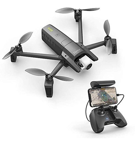 Parrot Anafi Drone Ultra Compacto Vuelo 4k Hdr Camara Gris 