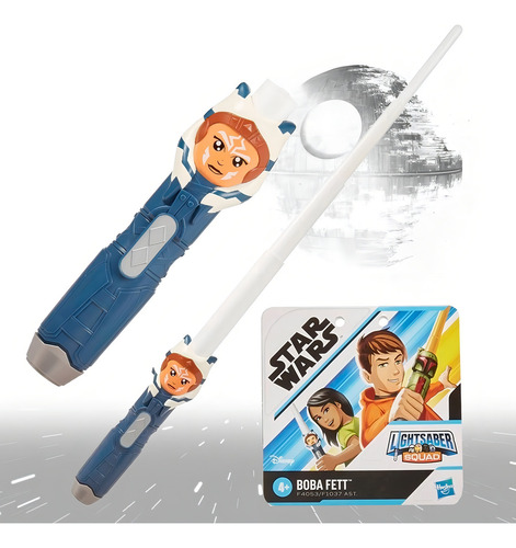 Sable De Luz Star Wars Lightsaber Squad Juguete Hasbro Color Ahsoka Tano / Espada Blanca