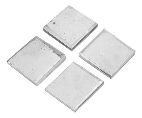 Placa De Níquel De Alta Pureza, 1 Kg, Formato Quadrado, 99,9
