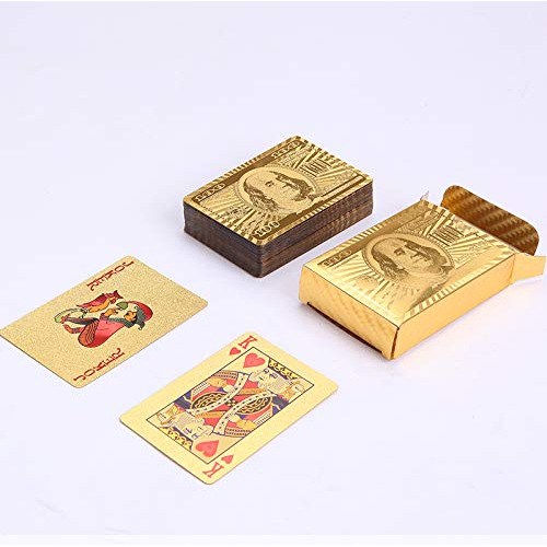 Eay Deck Of Cards, Gold Deck Of Cards, Gold Playing Cards, G