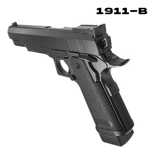 Imagen 4 de 10 de Pistola Airsoft Colt 1911 M 6 Mm Replica Resorte Spring