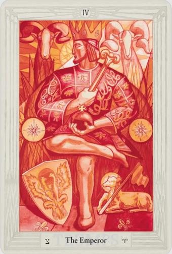 Crowley Thoth Tarot Version Large Original Us Games (ingles)
