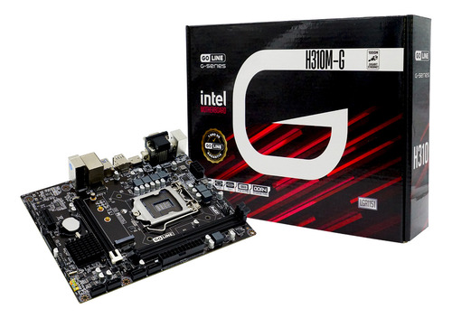 Placa Mãe 1151 H310 H310m-g Intel 8a E 9a /1000 Lan M2