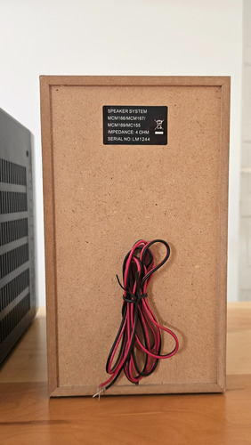 Minicomponente Ctor De Cd Y Usb Philips Micro System Mcm 166 Negro (Usado)