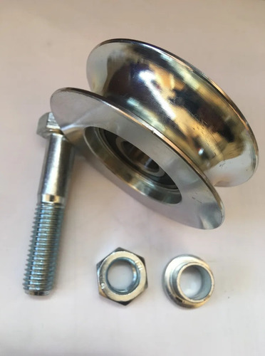 Imagen 2 de 6 de Rueda Para Porton Comunello Sin Soporte Canal U 8cm