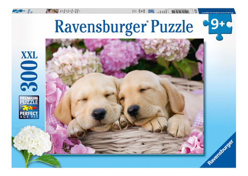 Puzzle Xxl Canasto Con Perritos - 300 Piezas Ravensburger