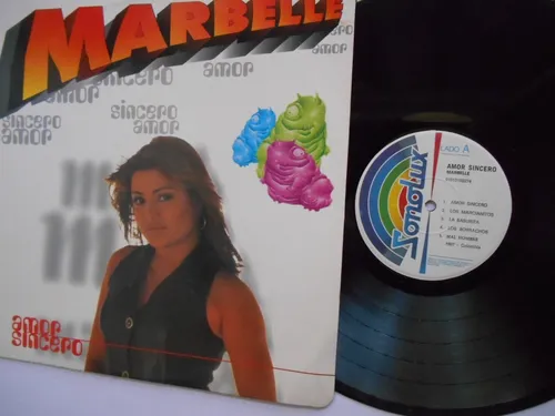 Marbelle Amor Sincero Lp Vinilo Edición Colombia 1997 (Usado)