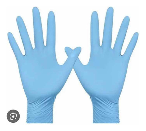 Guantes De Nitrilo Azul