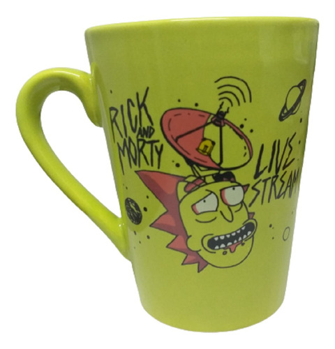 Taza Mug Rick Y Morty Live Stream