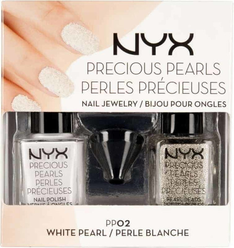 Nyx Esmaltes Kit Precious Pearls White