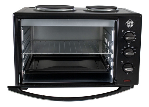 Imagen 2 de 4 de Horno De Mesa Eléctrico Telefunken Tf-e562ca 56l Negro Jmp