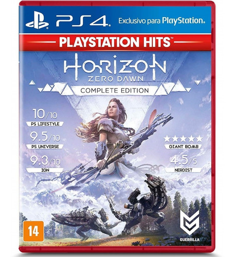 Horizon Zero Dawn Complete Edition Ps4 Português Midia Fisica Nf