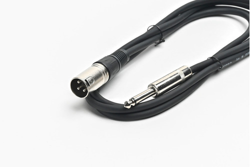 Imagen 1 de 7 de Cable Profesional Pro Audio Plug Mono A Canon Xlr Macho 1,8m