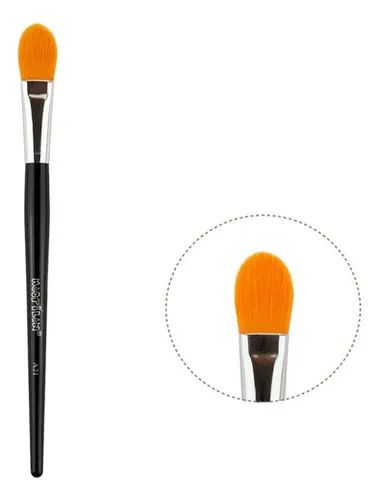 comprar Pincel Profissional Triangular Médio Linha Max A21 Macrilan Cor Preto