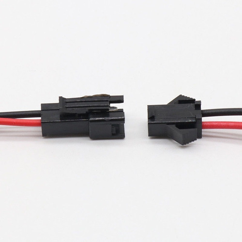 Imagen 3 de 6 de Set Conector Macho- Hembra Con Cable Para Unir Tiras Led
