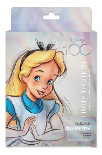 Disney 100 Set Mascarillas Faciales Antioxidantes Alicia