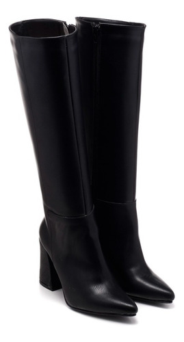 Botas Bucaneras Eco Taco Alto Temporada Inv Mujer Heben Moda