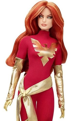 Barbie Dark Phoenix Marvel 80 Anos Collector 2020 Pronta Ent