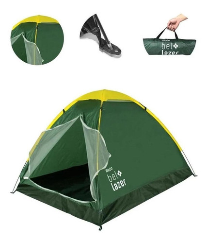Imagem 1 de 5 de Barraca Camping Iglu 3 102300