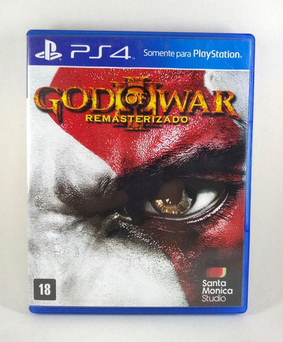 God Of War Iii Remasterizado Ps4 Mídia Física