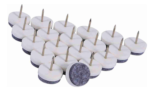 20x Muebles Mesa Silla Pierna Piso Felt Pad Skid Glide Slide