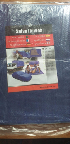 Lona Toldo 2 X 3 Auto Camping Impermeable