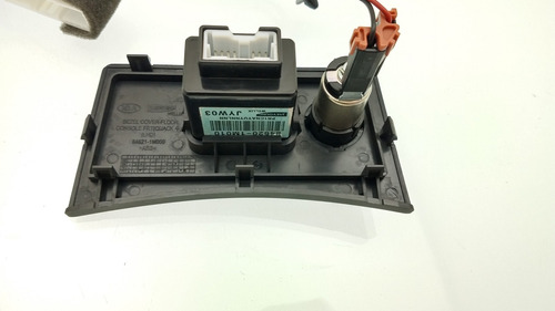 Imagem 5 de 7 de Moldura Console Central Aux Usb Tomada 12v Kia Cerato 12-13