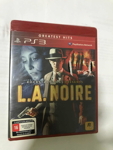 La Noire Ps3 Lacrado