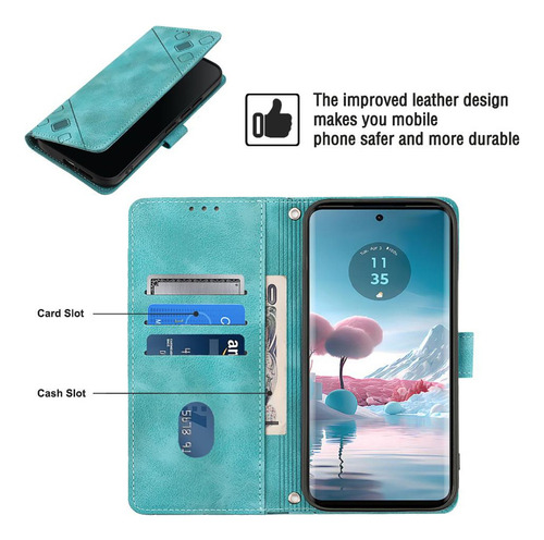 Carcasa For Motorola Moto Edge 40 Neo Cartera Flip Cover
