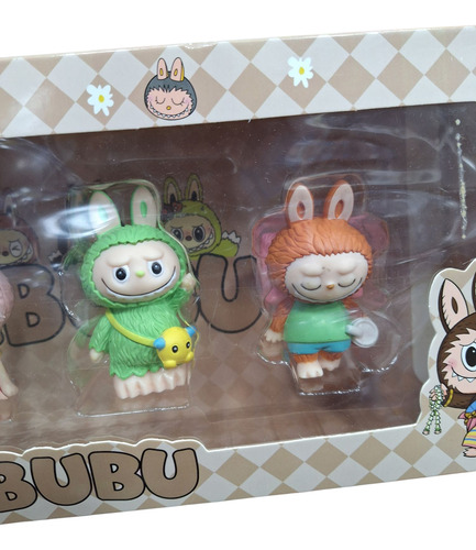 Labubu Set X 4 Muñecos. La Bubu Mod 2