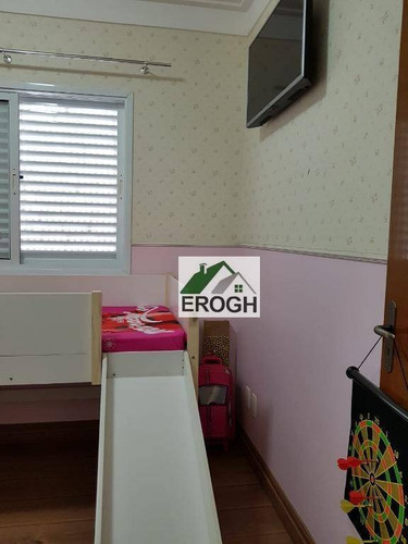 Imagem 21 de 28 de Sobrado Com 3 Dormitórios À Venda, 127 M² Por R$ 630.000 - Campestre - Santo André/sp - So0157
