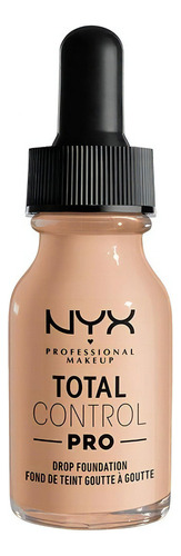 Base de maquillaje líquida NYX Professional Makeup Total control CONTROL PRO Base de Maquillaje tono light - 13mL