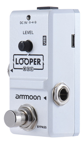Pedal De Efectos Loop Ammoon Cable Nano Unlimited Series Ap-