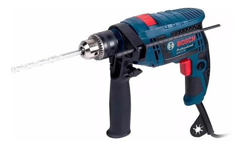 Imagen 1 de 4 de Taladro Rotomartillo Percusion 650 W Gsb 13 Re Bosch 123d