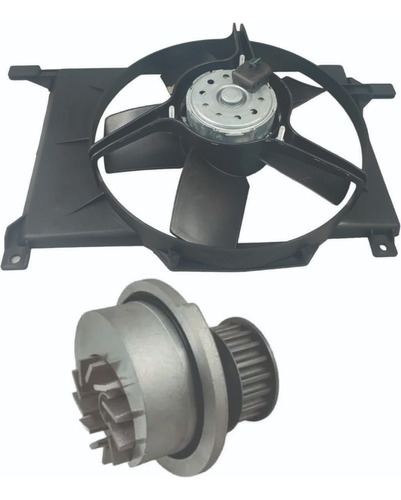 Motoventilador Con Aire Tolva Bomba Agua Chevy Swing 1.6