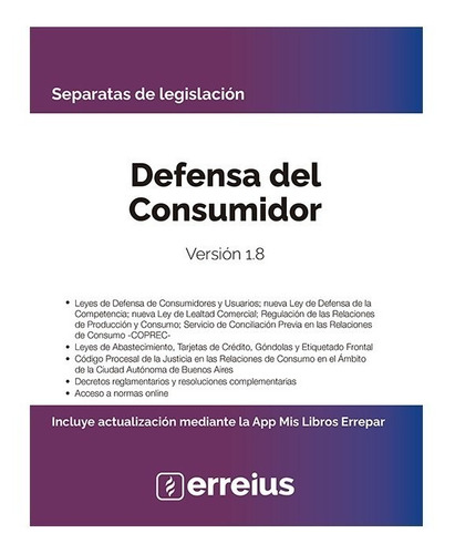 Defensa Del Consumidor Ultima Edicion