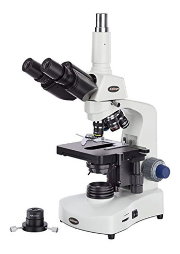 Microscopio Trinocular Compuesto Oculares Iluminación Led