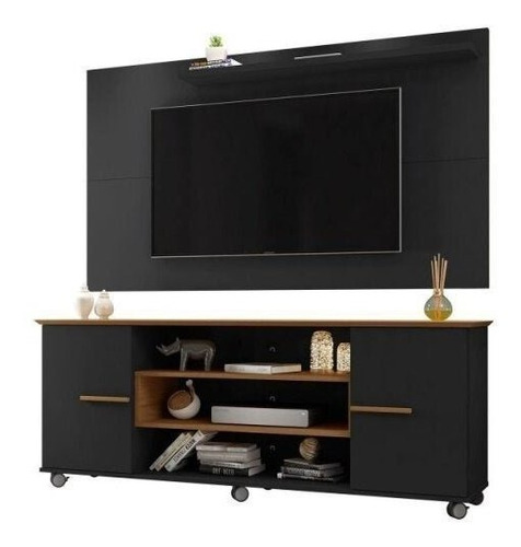 Rack Odeon Com Painel Para Tv Até 50 Polegadas Com