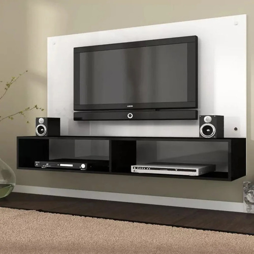 Rack Para Tv Lcd Led Gris Negro - Soporte Para Led