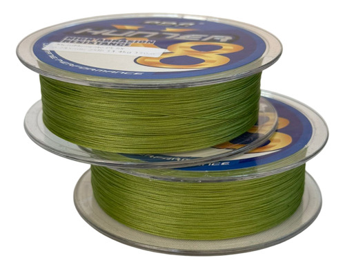 Linha Multi Hunter 8x 0,235mm 25lbs/11,25kg - 100m Verde