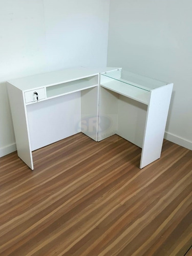 Imagem 3 de 7 de Balcão L Vitrine Recepção Celulares Atendimento