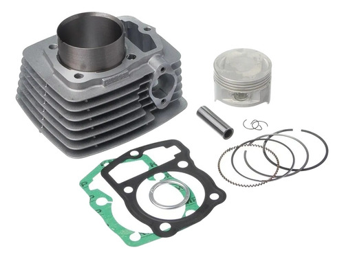 Kit Completo Cilindro Pistao Anel Junta Honda Nx 200 - 2000